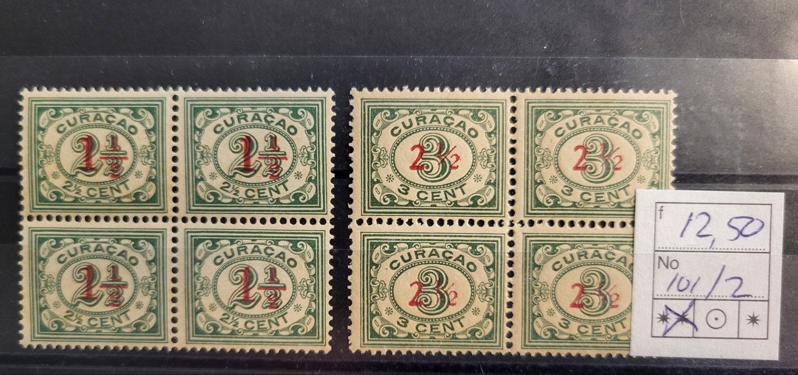 Curacao 101/2 POSTFRIS, Ophalen of Verzenden, Postfris