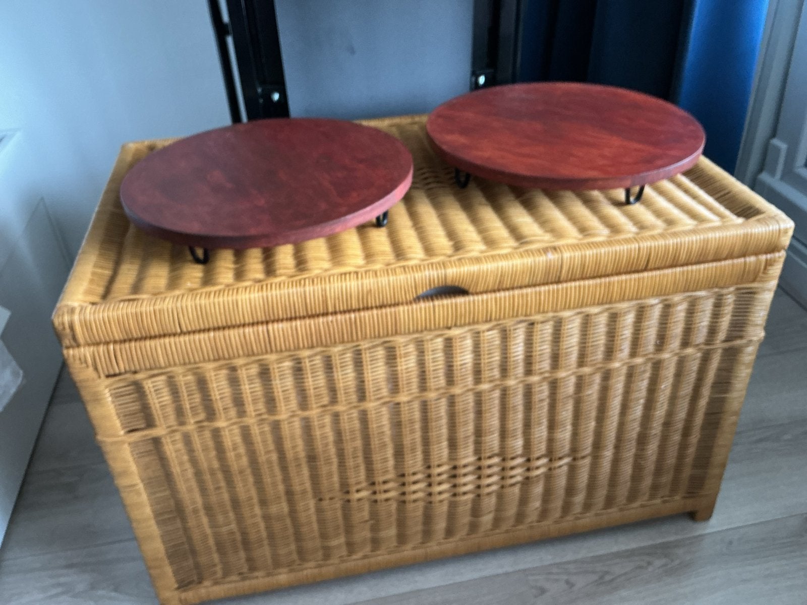 Decoratie plateau, Ophalen, Gebruikt, Landelijk, Natuurlijk materiaal