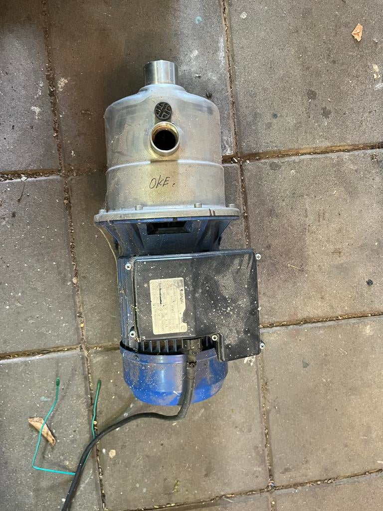 Ebara JENMA 150 Grondwaterpomp - 75L/min, Tuin en Terras, Waterpompen, Ophalen, Gebruikt, Elektrisch, Bronpomp