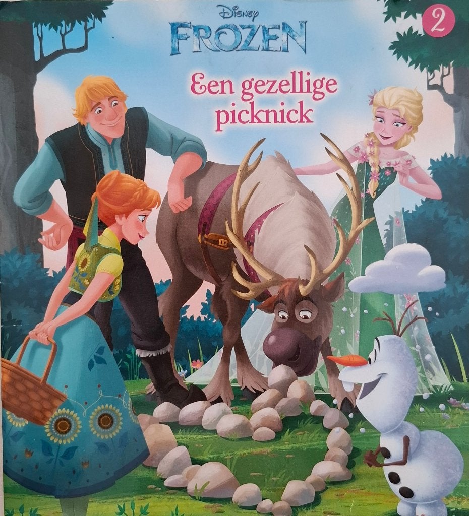 Frozen 2: Een gezellige picknick - Disney boek, Boeken, Gelezen, Meisje, Ophalen of Verzenden, Voorleesboek