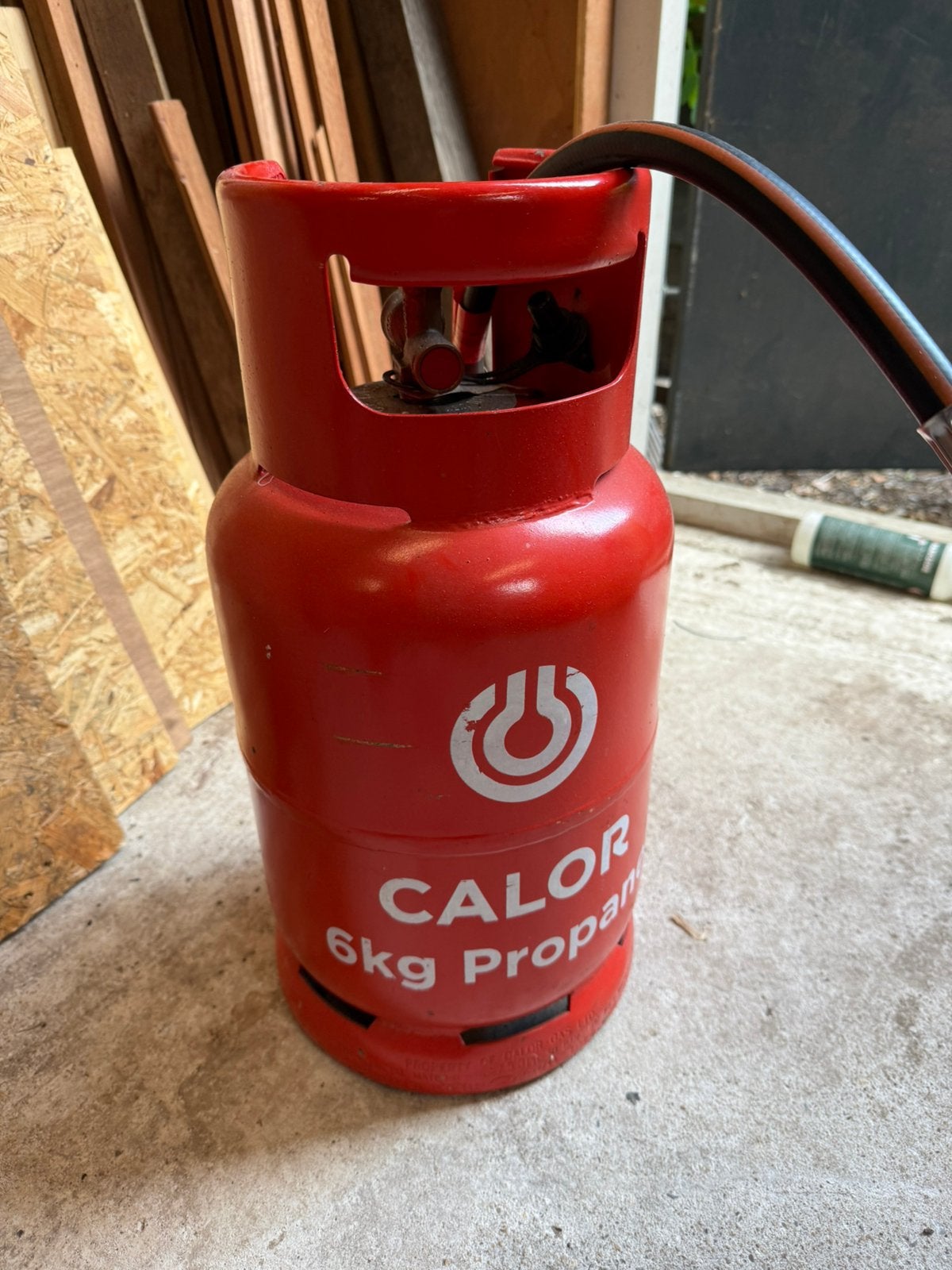 Propaan gasfles UK Calor, Caravans en Kamperen, Kampeeraccessoires, Ophalen, Zo goed als nieuw