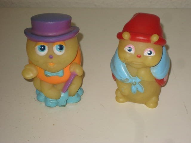 Playskool Glow worms finger puppet 1986 Vintage Retro, Ophalen of Verzenden, Zo goed als nieuw