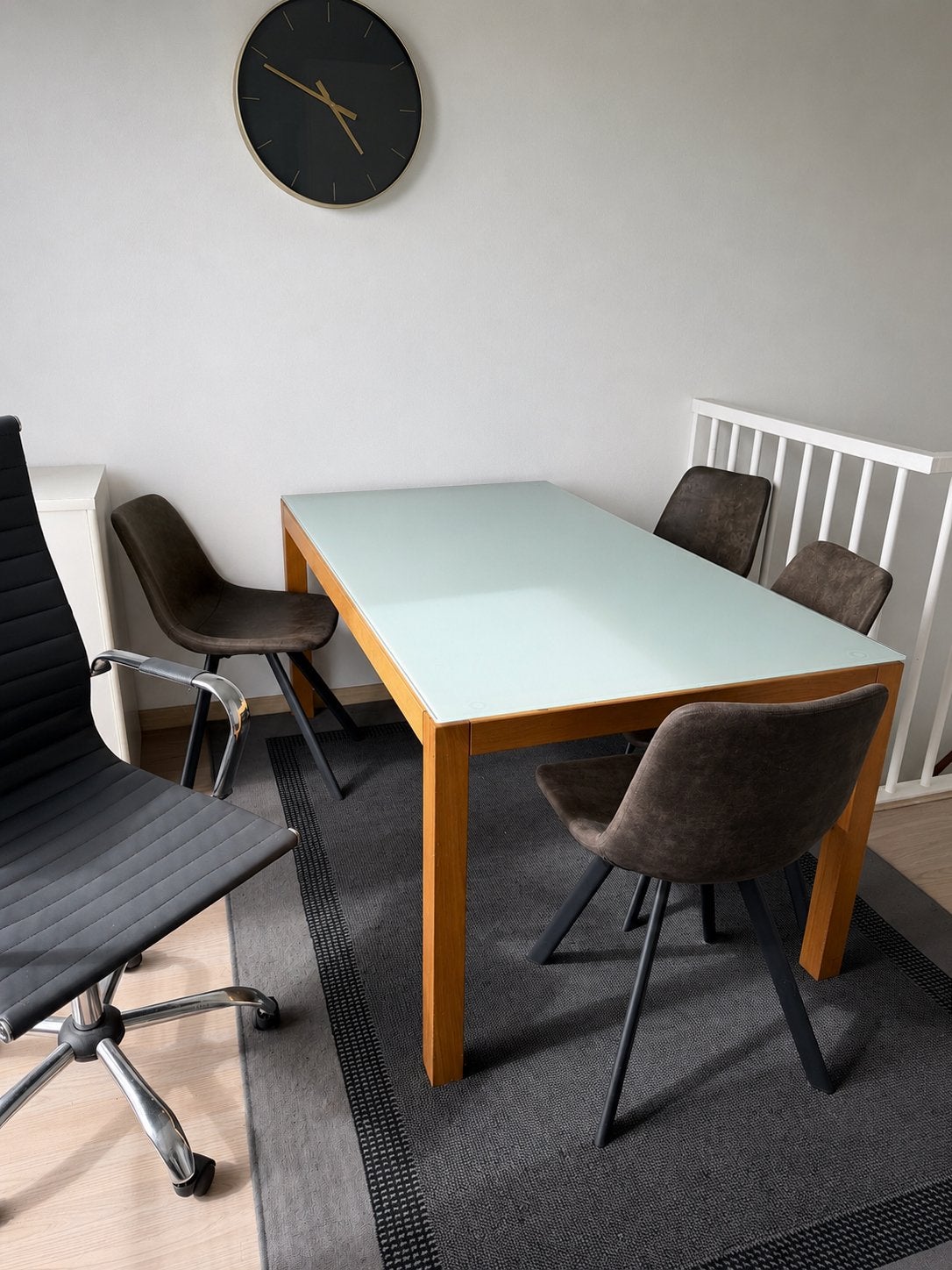 Eettafel, Ophalen, Zo goed als nieuw, Rechthoekig, 50 tot 100 cm