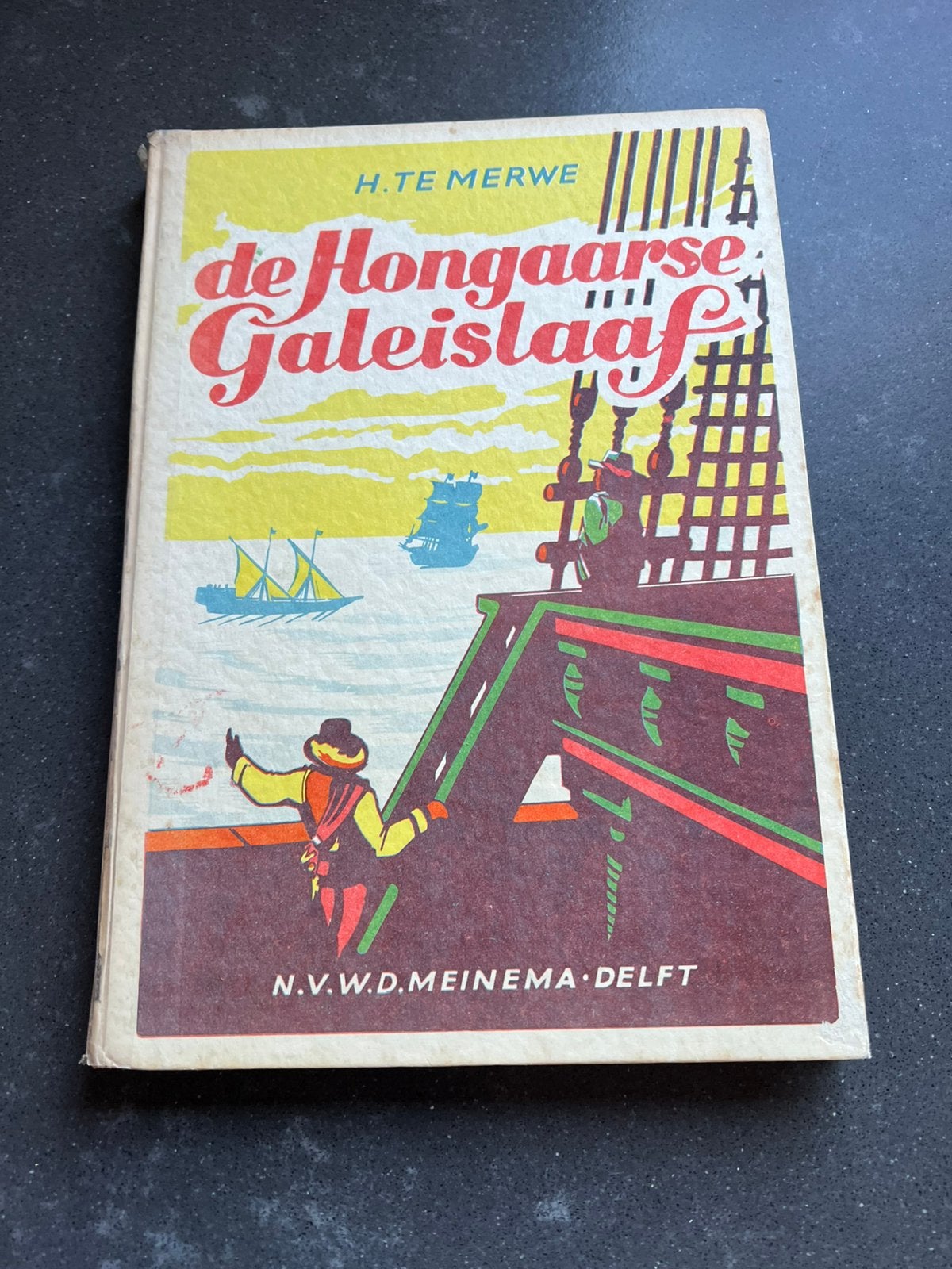 De hongaarse galeislaaf door H. Te Merwe, Ophalen of Verzenden