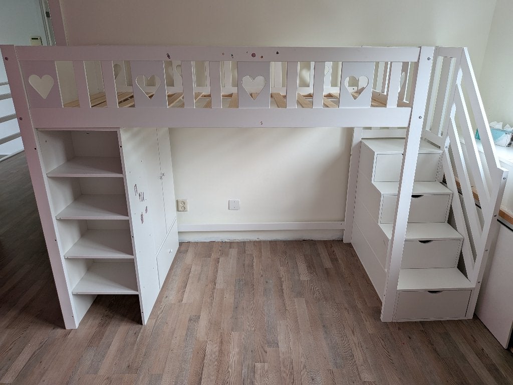 Kinderbed, Ophalen, Gebruikt, Lattenbodem, 70 tot 85 cm