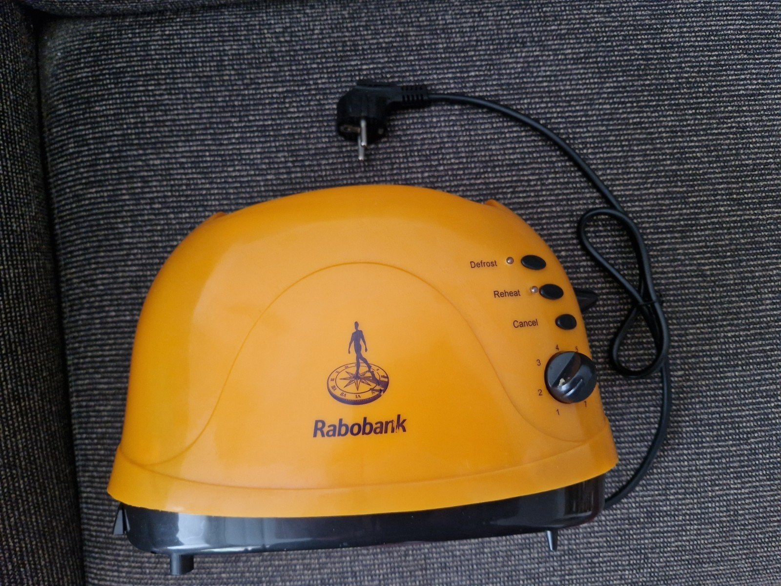 Rabobank Logo Toaster CB819 - Oranje broodrooster, Ophalen, Nieuw