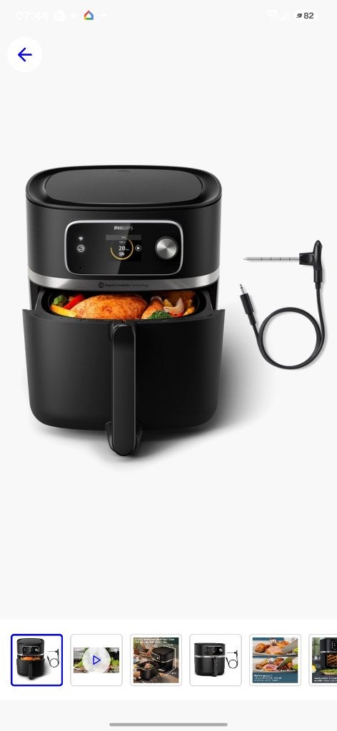 Philips Airfryer XXL Connected HD9880/90 - Goed onderhouden