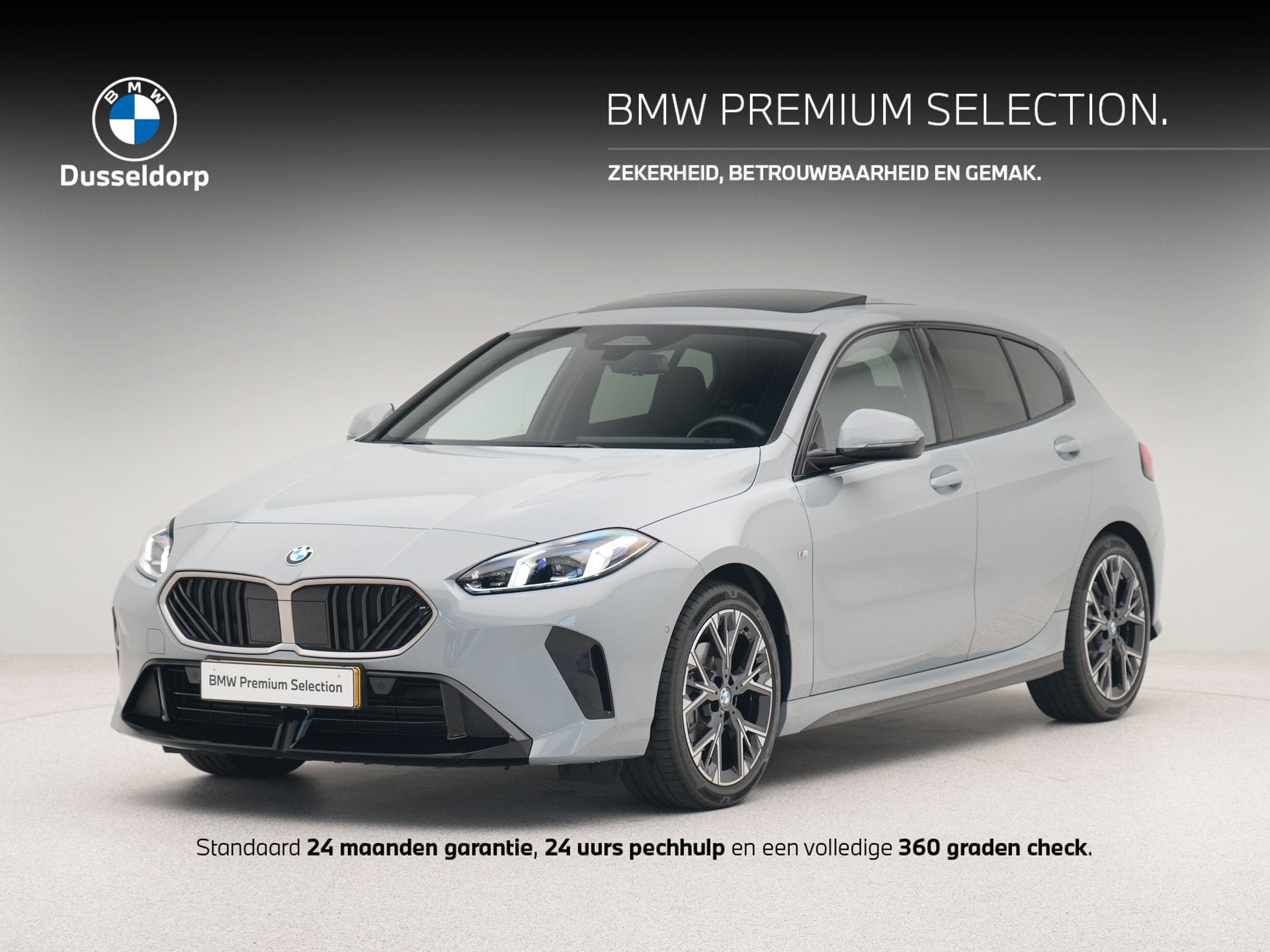 BMW 1 Serie 120 M-Sportpakket (bj 2025, automaat), Auto's, Dealer onderhouden, Gebruikt, 156 pk, Met garantie (alle)