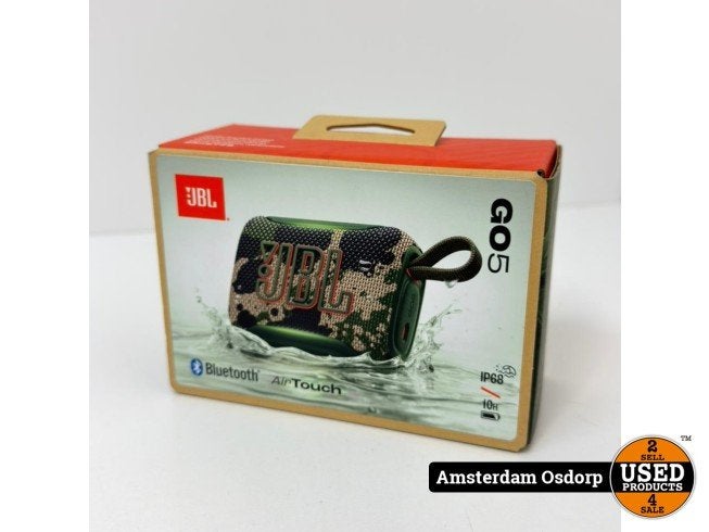 JBL Go 5 Draagbare Bluetooth Speaker Camo | Nieuw in seal, JBL, Nieuw, Support@jbl.com, 400 Atlantic Street
Stamford, CT 06901
USA