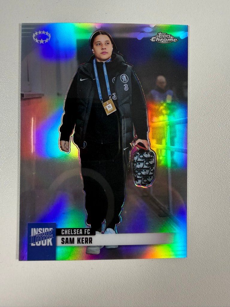 Sam Kerr Inside Look Topps Women's Chrome 2025-26, Ophalen of Verzenden, Nieuw, Buitenlandse clubs, Poster, Plaatje of Sticker