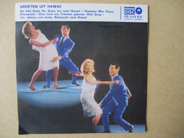 s0814 fred artmeier - groeten uit hawaii, Ophalen, Gebruikt, 7 inch, Overige genres