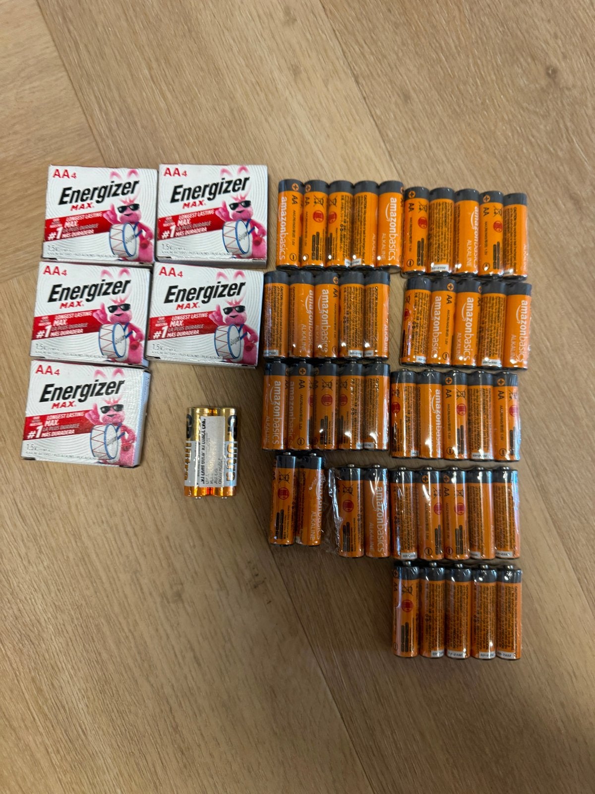 batterijen (AA, AAA, D, LR44, A23), Audio, Tv en Foto, Accu's en Batterijen, Ophalen, Zo goed als nieuw, Oplaadbaar