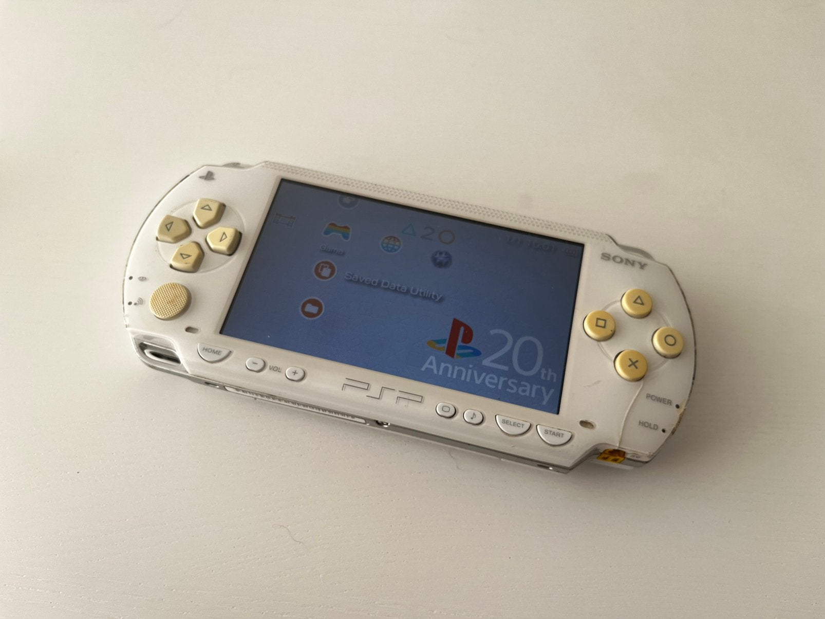 PSP 1000, Spelcomputers en Games, Spelcomputers | Sony PSP, Ophalen of Verzenden, Gebruikt, Wit, PSP