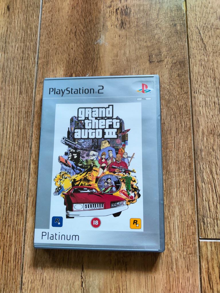 PS2 spel - GTA III | Grand Theft Auto 3, Spelcomputers en Games, Games | Sony PlayStation 2, Avontuur en Actie, Vanaf 18 jaar