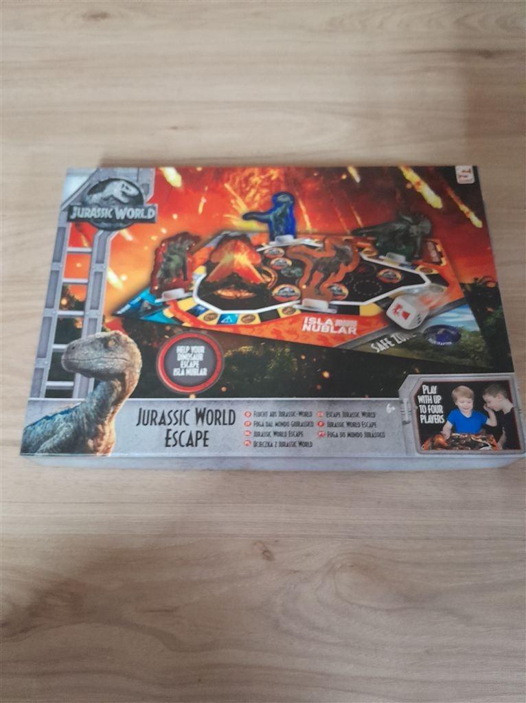 Jurassic world escape - s3287, Hobby en Vrije tijd, Gezelschapsspellen | Bordspellen, Verzenden, Zo goed als nieuw