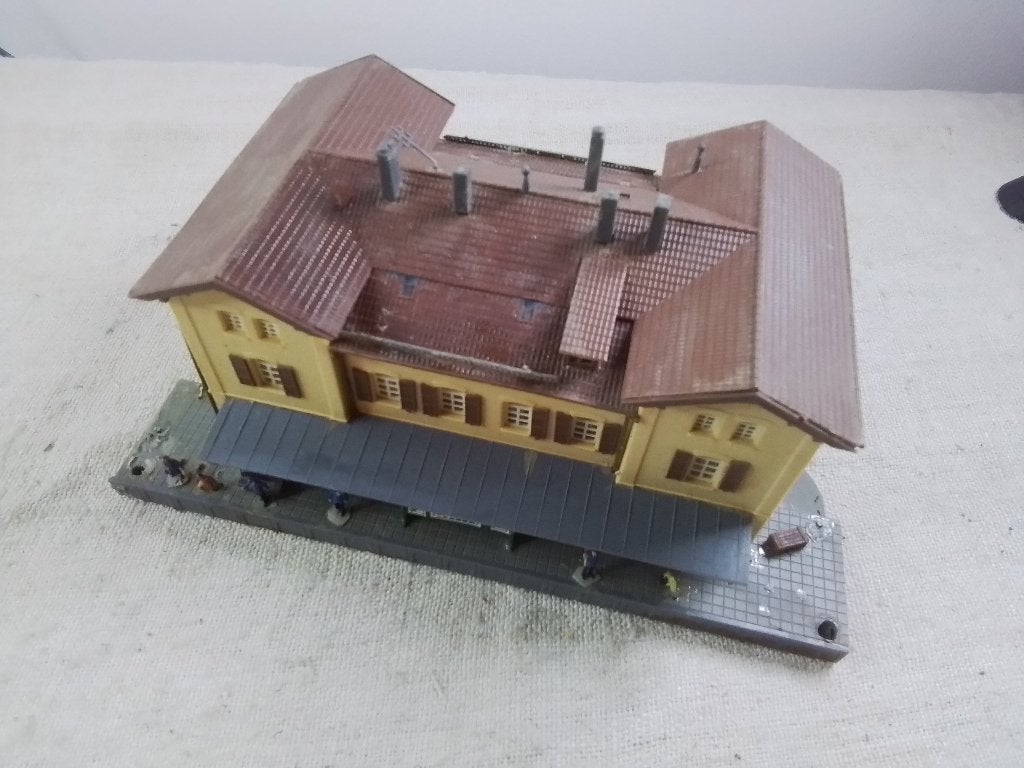 Kibri Spur N Bahnhof Munderkingen aufgebaut, Overige merken, Gebruikt, Gelijkstroom, Verzenden