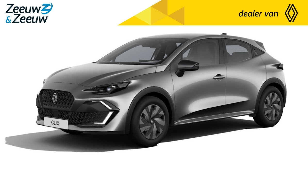 Renault Clio (Zeeuw & Zeeuw Private Lease Actie v.a. €368), Auto's, Voorwielaandrijving, Stof, Bedrijf, Handgeschakeld