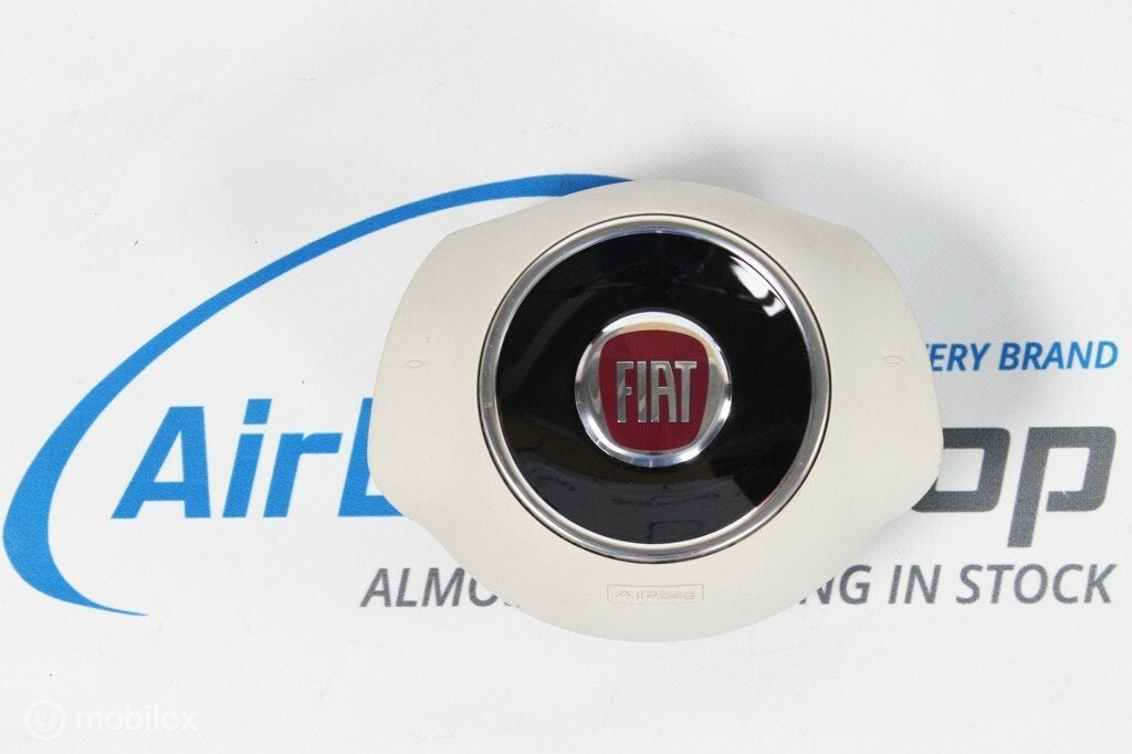 Stuur airbag wit Fiat 500 (2007-2016), Gebruikt, Ophalen of Verzenden