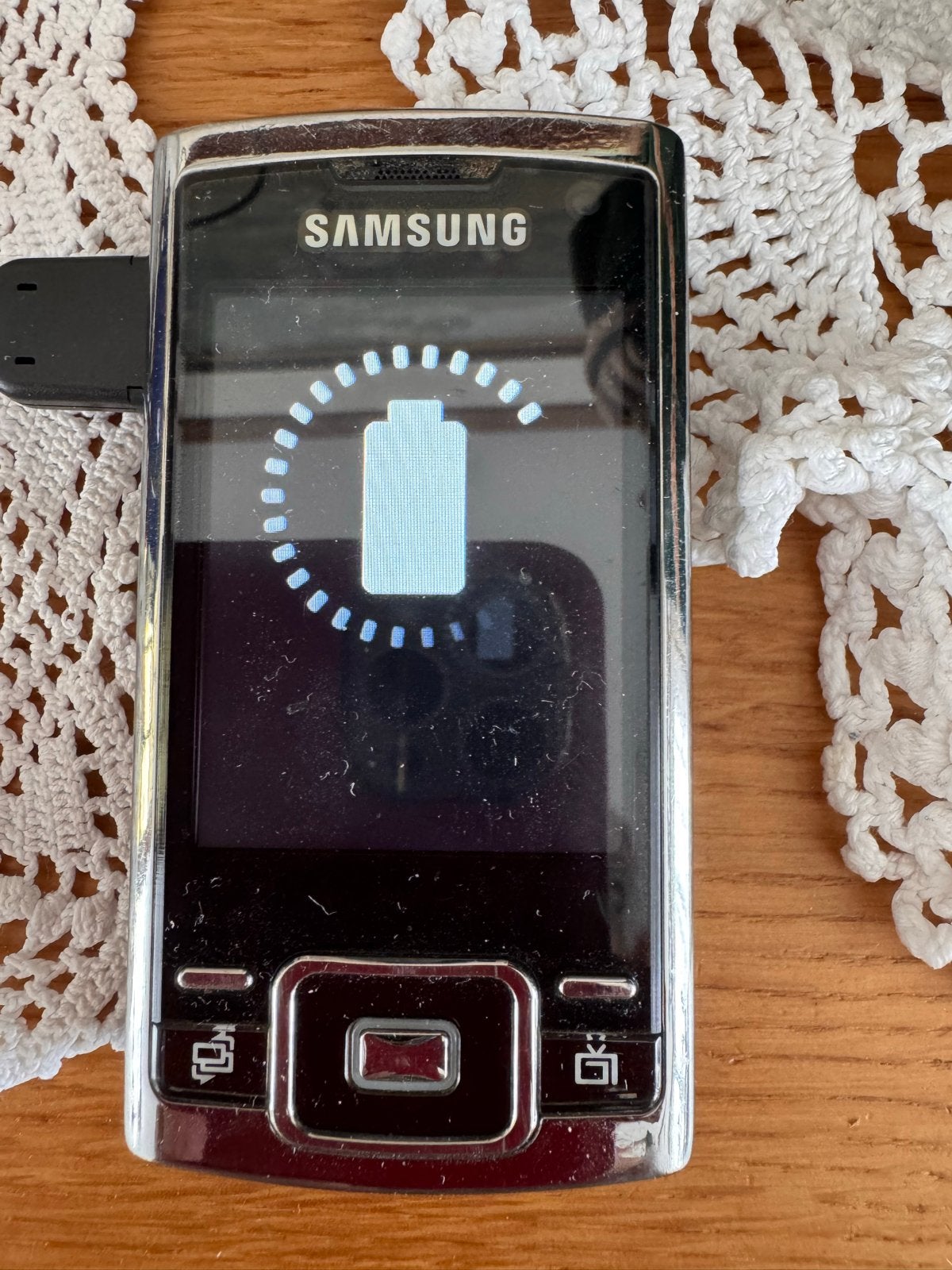 Samsung SGH-P960 TV Mobiele Telefoon met Accessoires, Ophalen, Gebruikt, Overige modellen, Zonder simlock