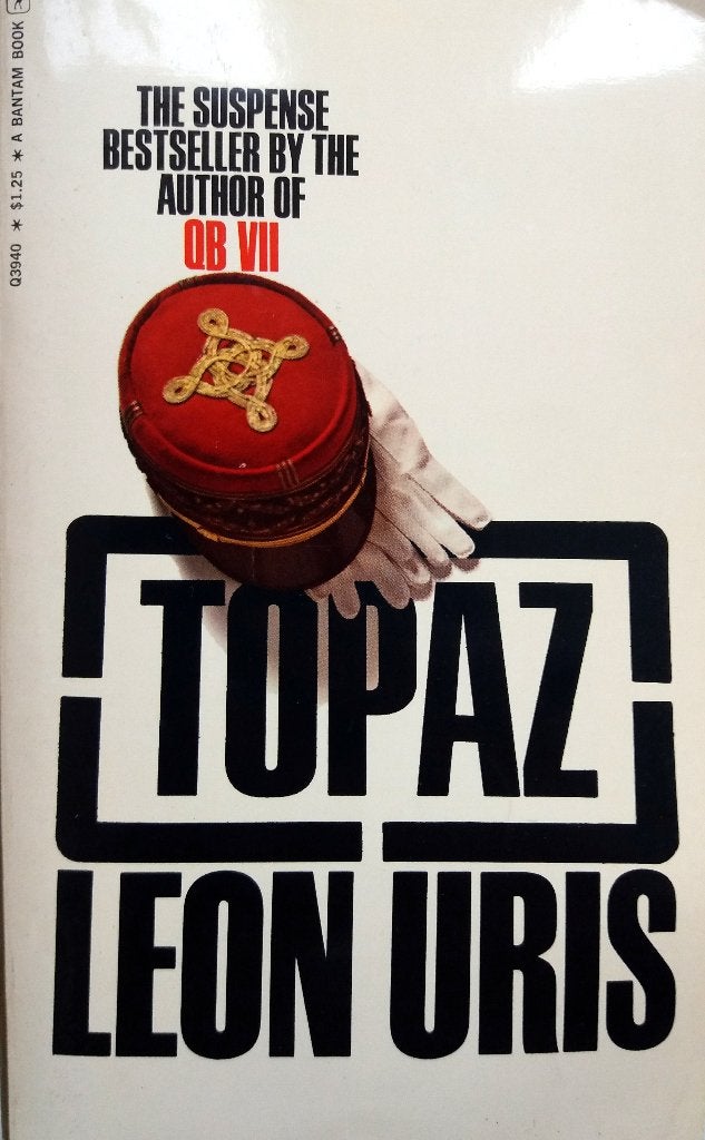 Leon Uris - Topaz (ENGELSTALIG), Boeken, Ophalen of Verzenden, Gelezen, Fictie