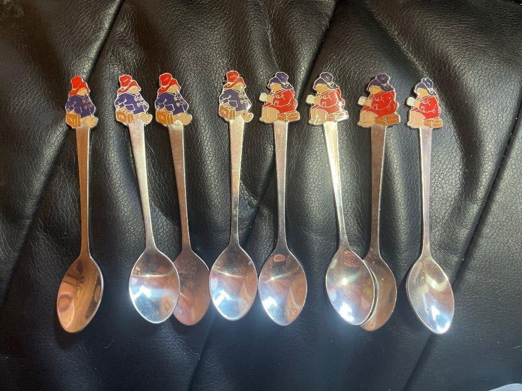 Vintage Paddington lepelset 8 stuks, Theelepel, Los bestek, Nieuw, Ophalen of Verzenden