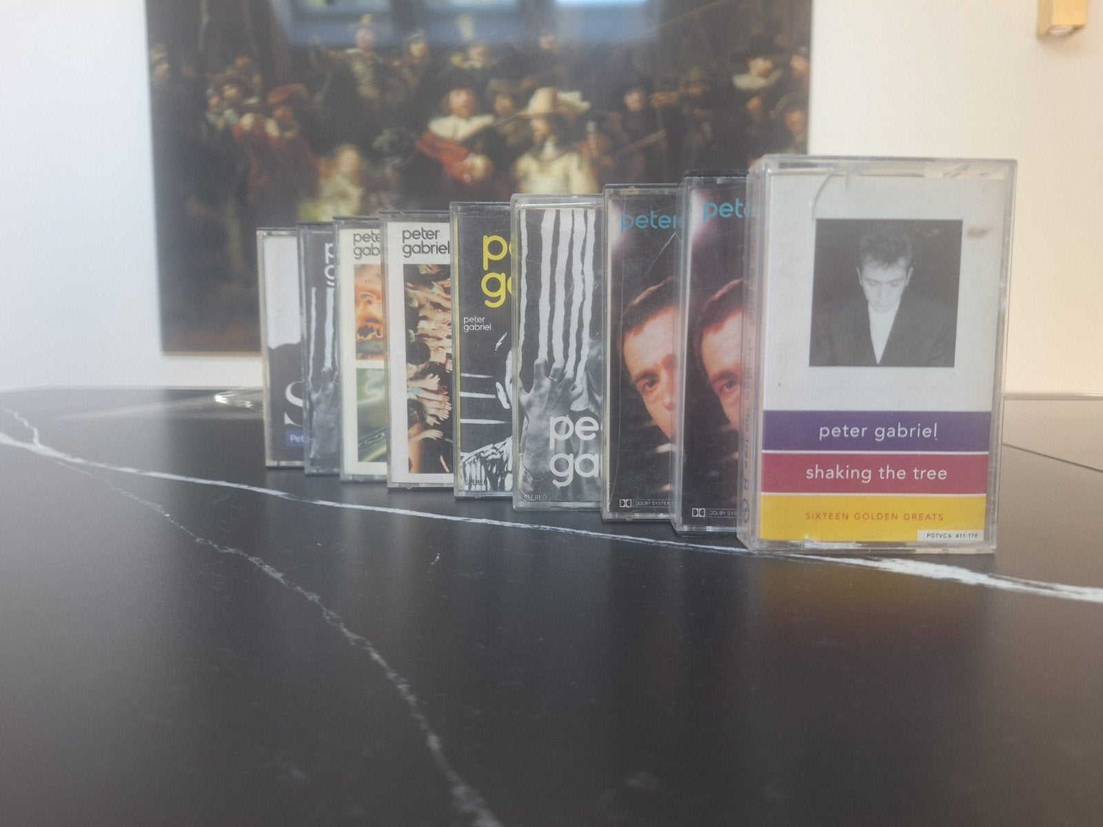 9 Peter Gabriel cassettebandjes, Cd's en Dvd's, Cassettebandjes, Ophalen of Verzenden