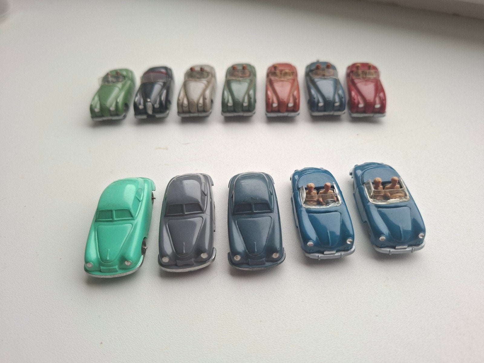 Jaguar en Porsche jaren 55en52, Ophalen