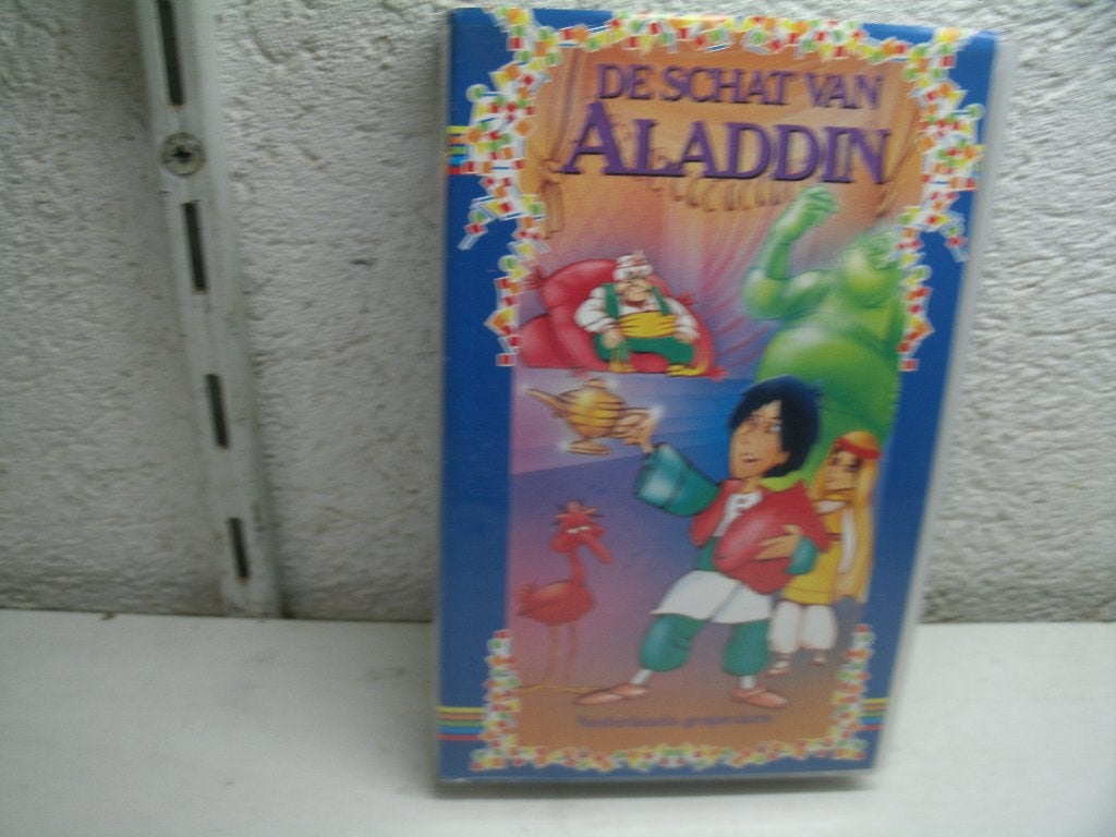 vhs 163a aladdin de schat van ned gespr, Alle leeftijden, Ophalen of Verzenden, Gebruikt
