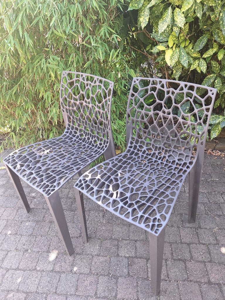 terrasstoelen, Tuin en Terras, Ophalen, Zo goed als nieuw, Kunststof, Stapelbaar