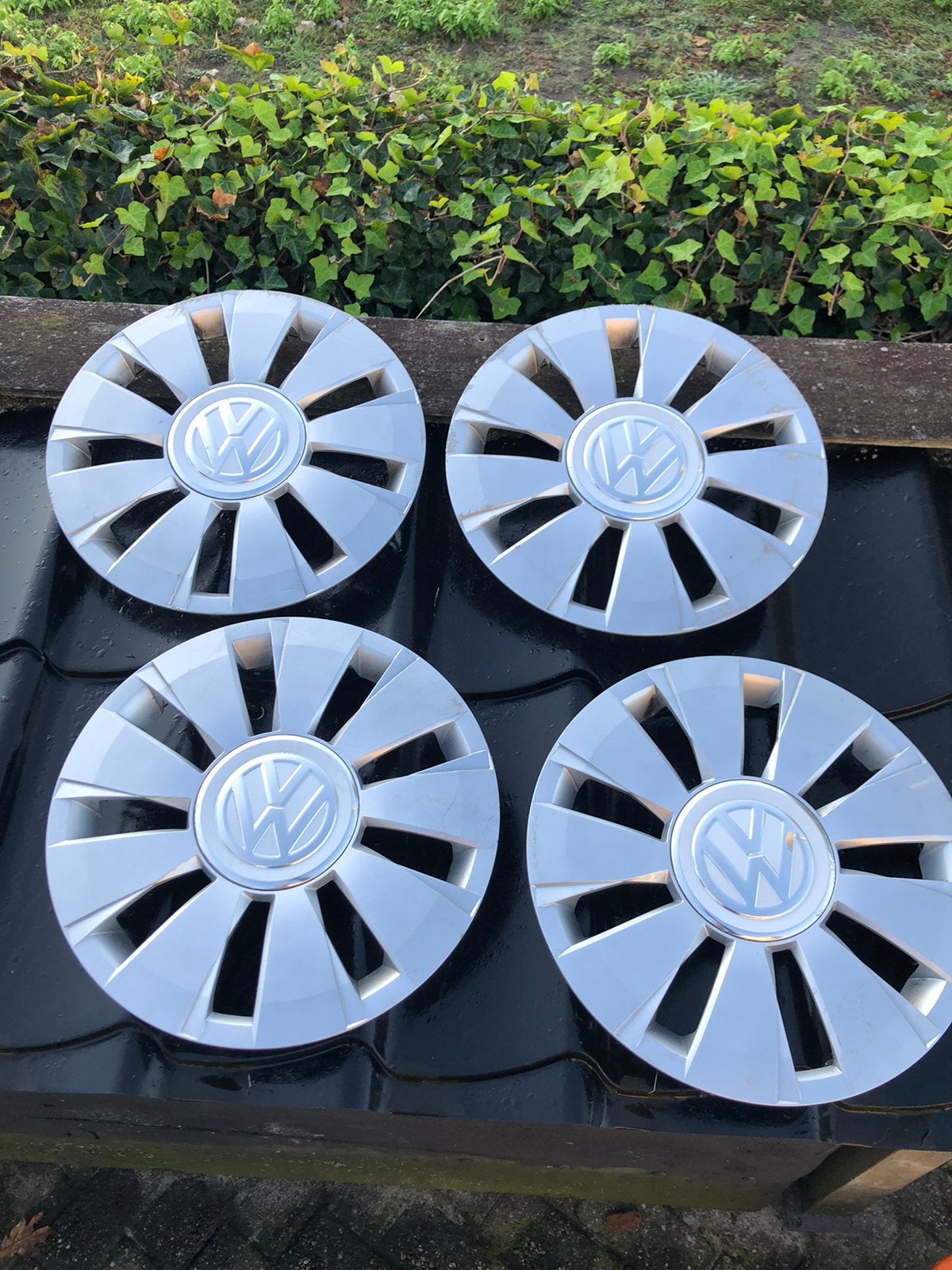 Wieldoppen originele vollswagen up! 14”, Auto diversen, Ophalen of Verzenden, Zo goed als nieuw