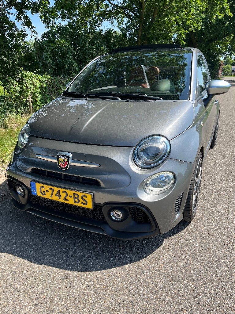 Fiat 500 1.4 Abarth 595 cabriolet 210 pk, Auto's, Voorwielaandrijving, 40 €/maand, 4 cilinders, Leder