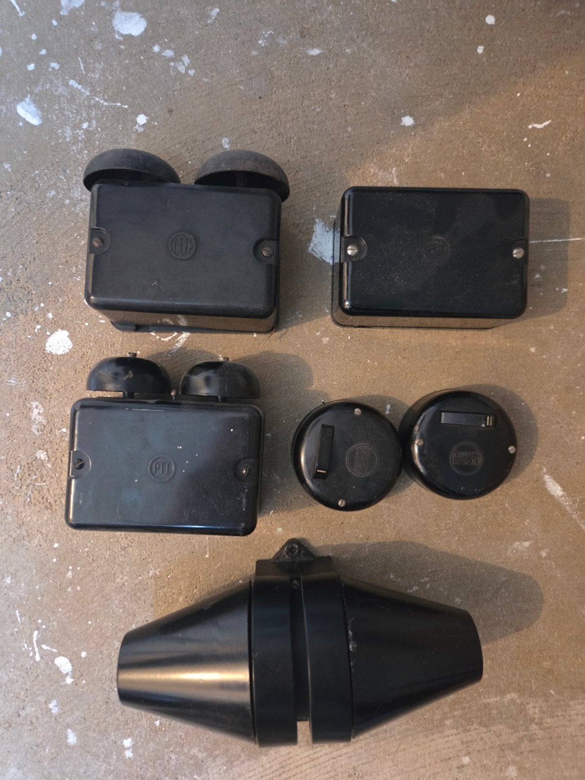 Vintage PTT Telefoon Accessoires - Bellen en Schakelaars, Ophalen of Verzenden