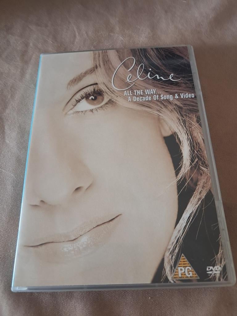 Celine Dion - All The Way... A Decade Of Song & Video DVD, Alle leeftijden, Ophalen of Verzenden, Zo goed als nieuw, Muziek en Concerten
