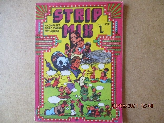 adv3991 stripmix, Boeken, Eén stripboek, Ophalen, Gelezen
