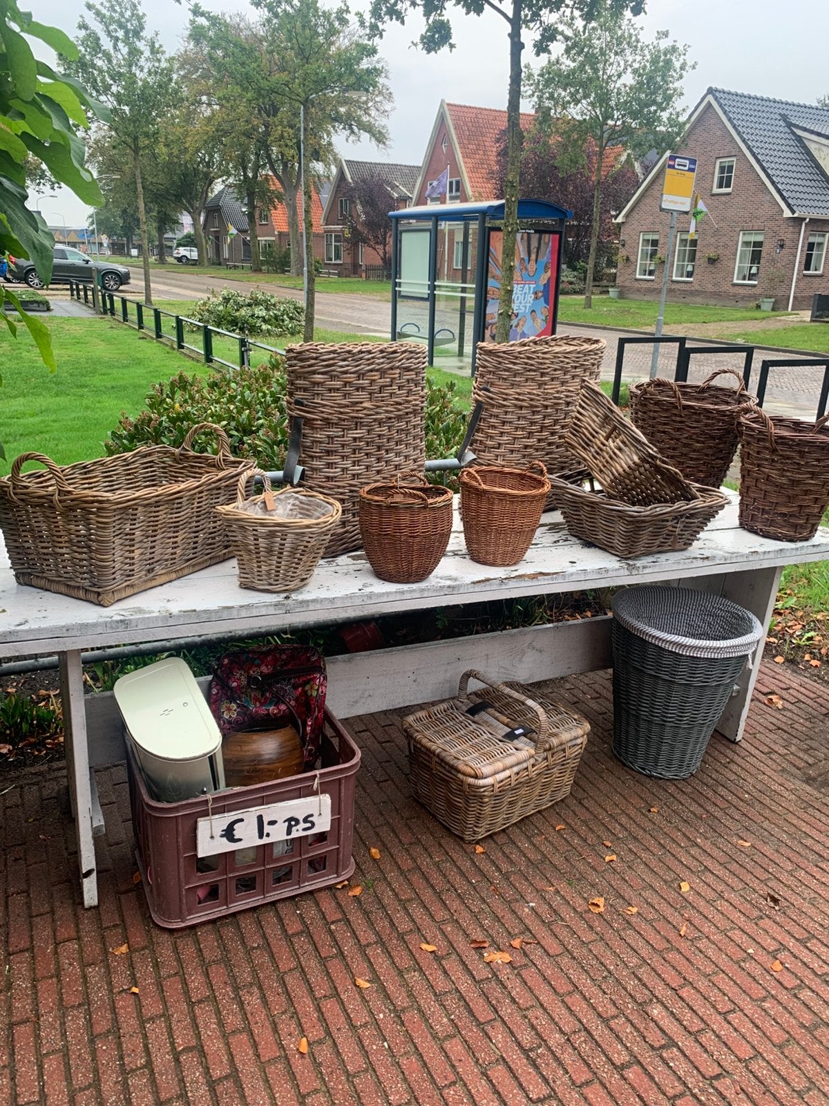 Mooie rieten manden en andere spullen, Ophalen of Verzenden