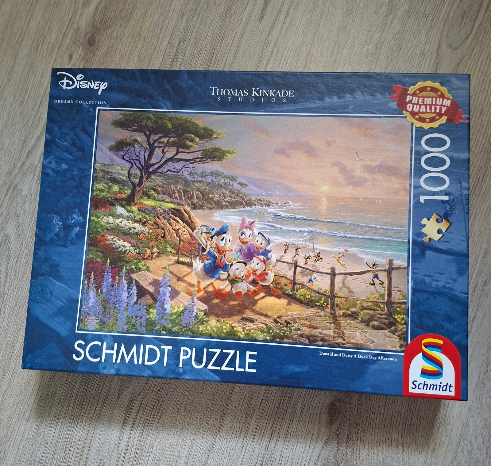 Disney Thomas Kinkade Schmidt Puzzle 1000 stukjes, Ophalen, 500 t/m 1500 stukjes, Nieuw, Legpuzzel