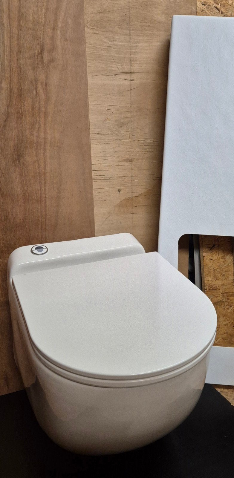 SFA hang Sanibroyeur sanicompact+comfort box als nieuw!!, Ophalen, Zo goed als nieuw, Steen, Toilet