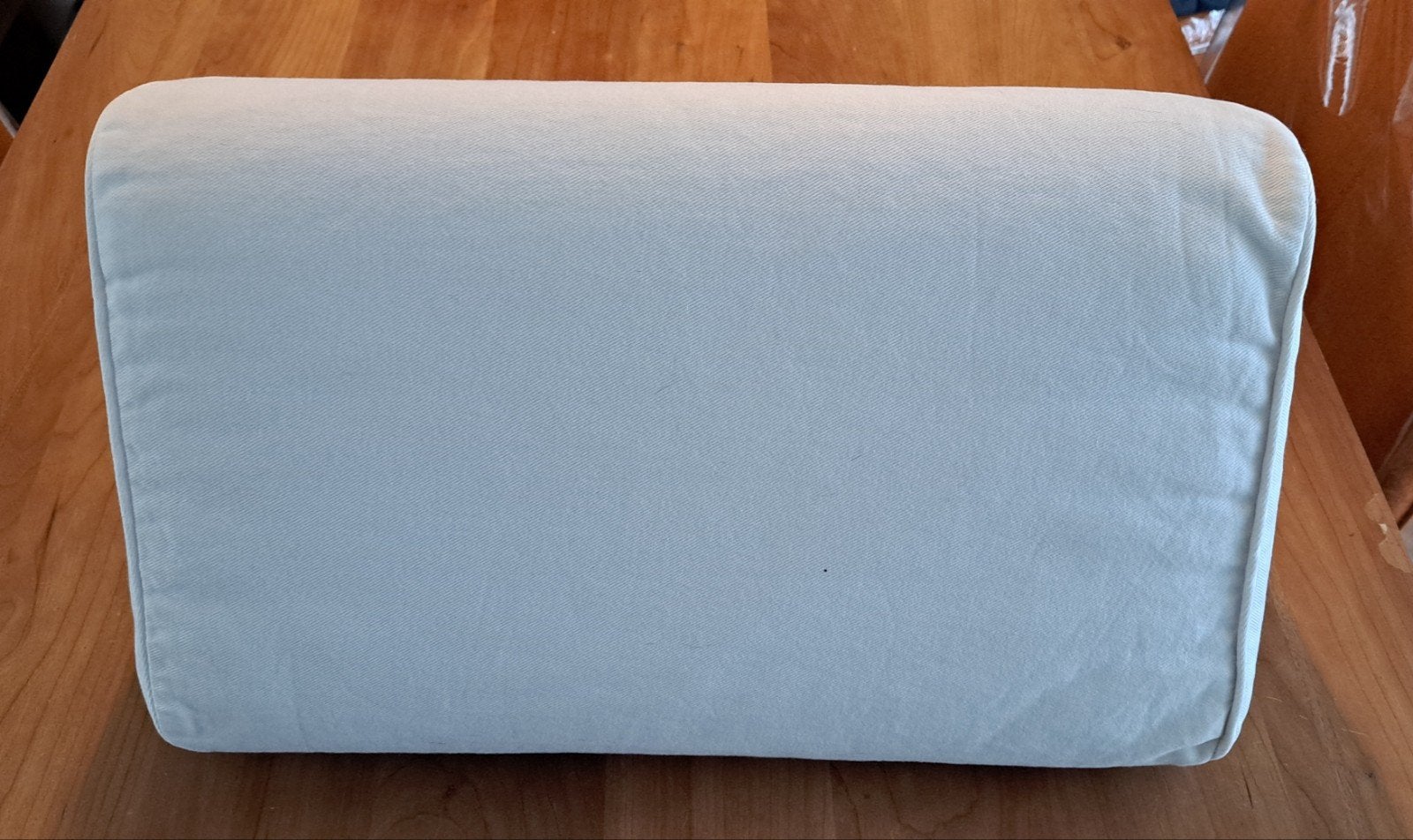 IKEA Rugkussen - Wit - L50xB30xH30cm, Ophalen, Gebruikt, Rugkussen, Wit