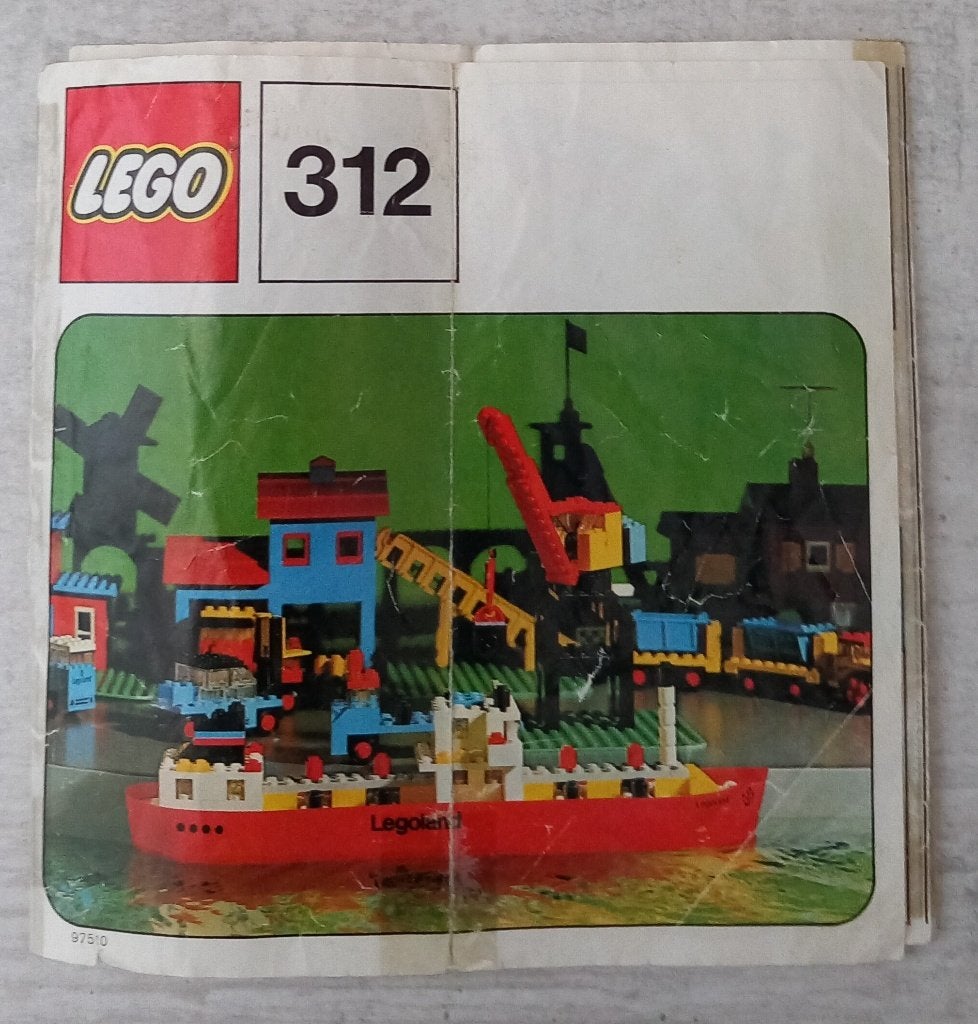 lego 312  - 3 lego sets boot / tanker  (1973), Kinderen en Baby's, Lego, Inclusief instructies, Ophalen of Verzenden, Complete set