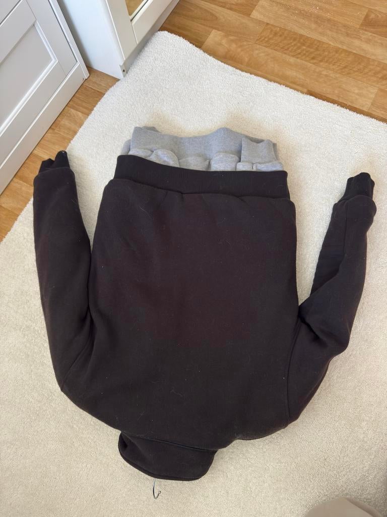 Motorvest maat S met Kevlar bescherming - Zwart/Grijs set, Ophalen, Tweedehands, Heren, Overige typen