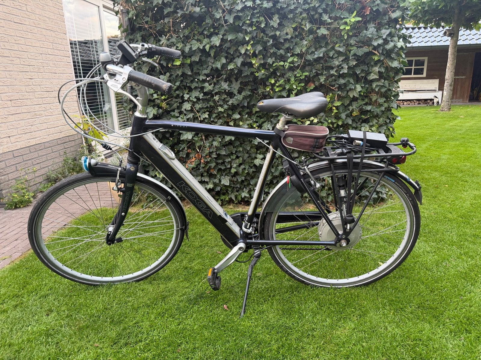 Koga E-bike met achterwielmotor en 8 versnellingen, Gebruikt, 51 tot 55 cm, 30 tot 50 km per accu, Ophalen