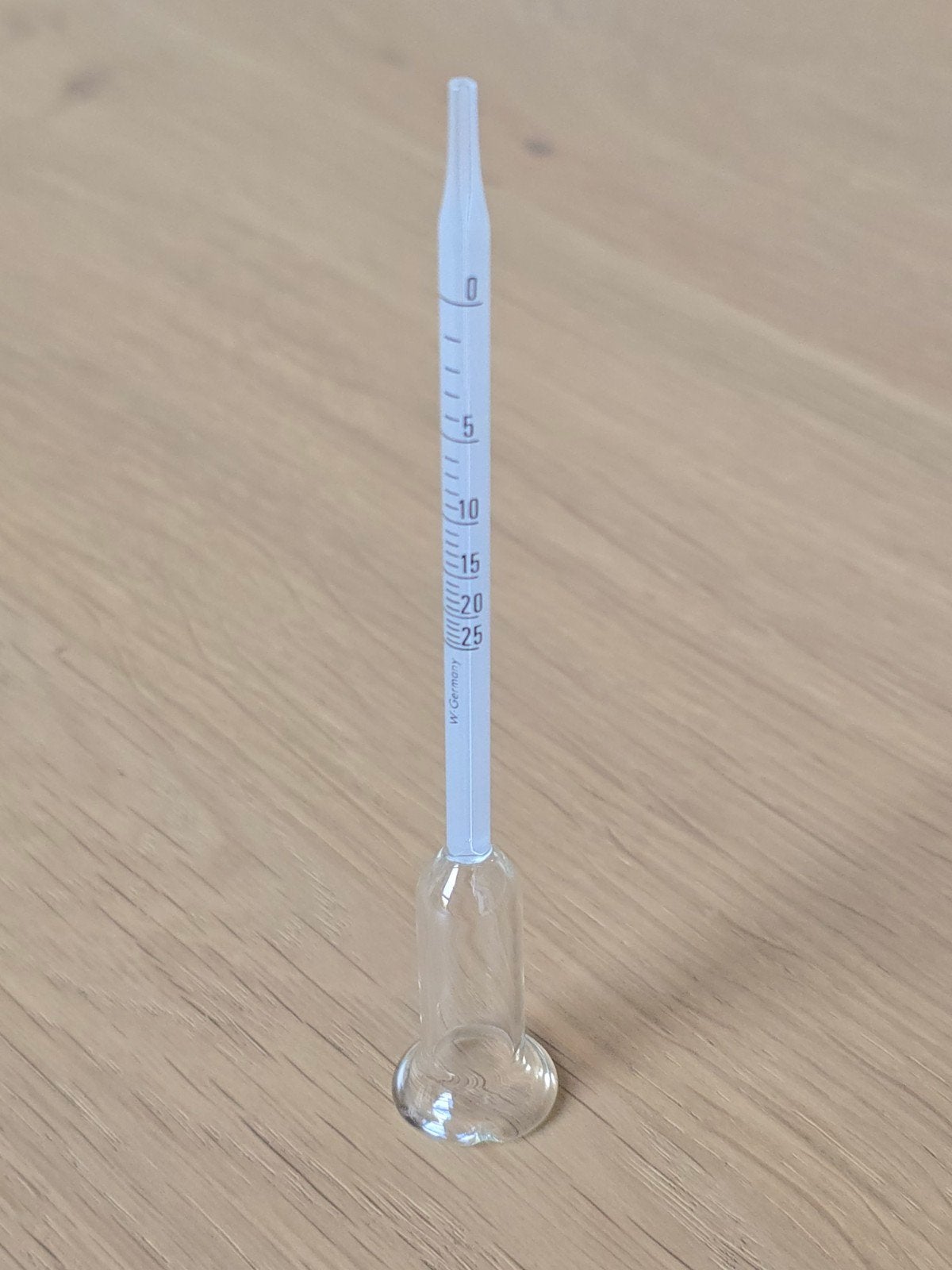 Antieke Glazen Alcohol Tester Alcohol Thermometer, Ophalen of Verzenden