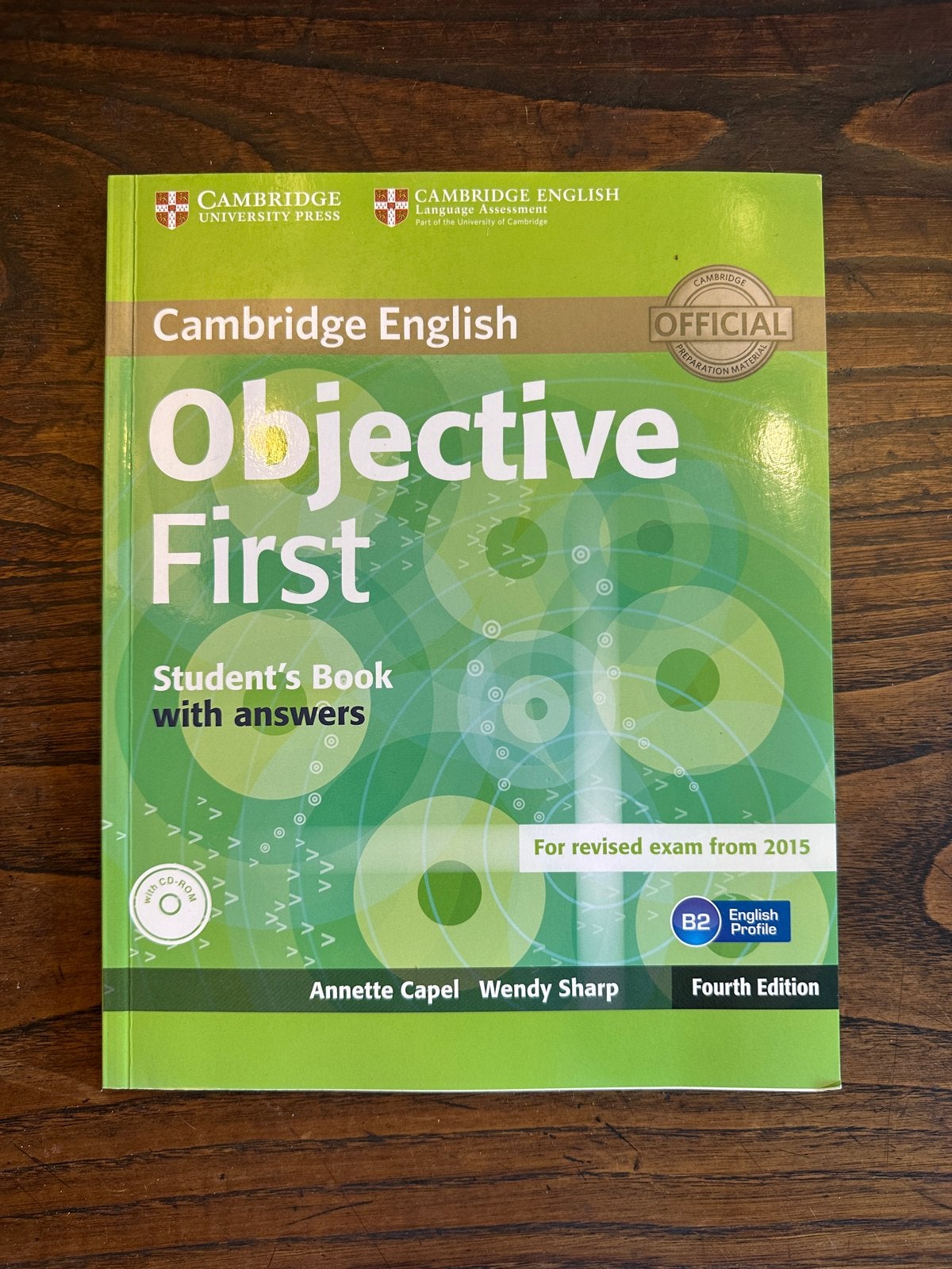 Cambridge English Objective First Student's Book B2, Boeken, Ophalen of Verzenden, Zo goed als nieuw, Non-fictie