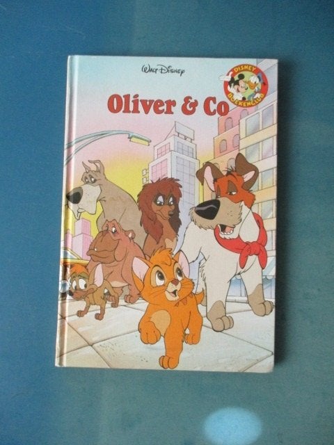 Disney Boekenclub boekje Oliver en Co, Ophalen of Verzenden, Overige figuren, Gebruikt, Beeldje of Figuurtje