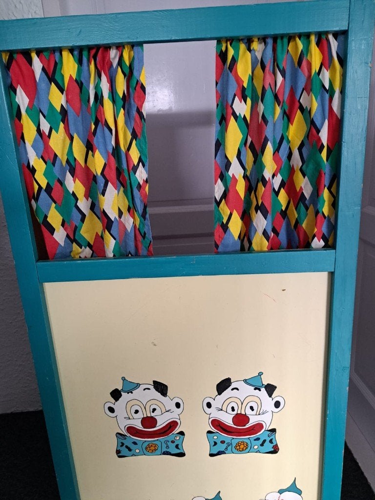poppenkast met poppen, Ophalen, Zo goed als nieuw, Overige typen