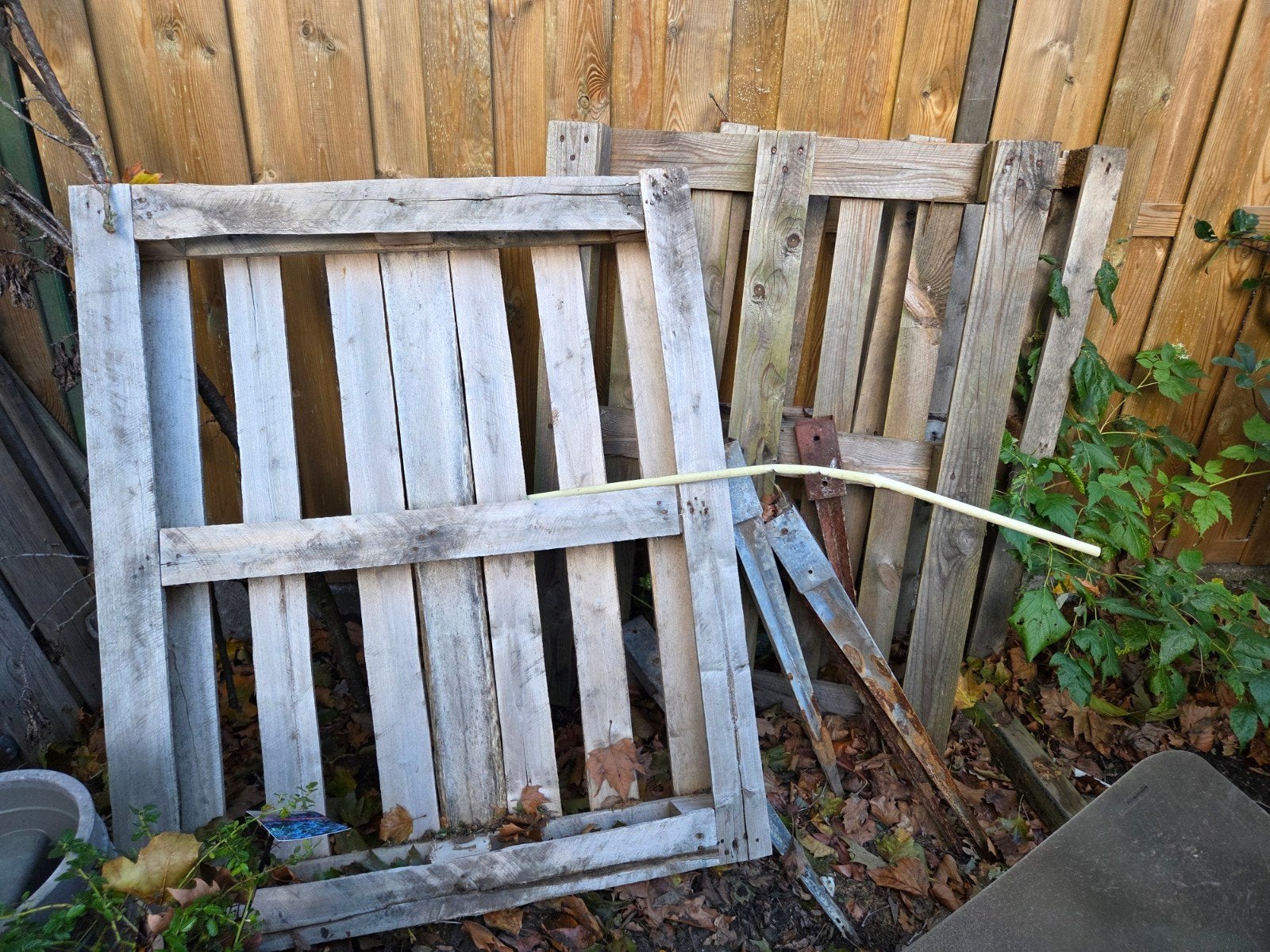 3 pallets, gratis, Ophalen, Minder dan 3 meter, Hout, 1 tot 2 meter