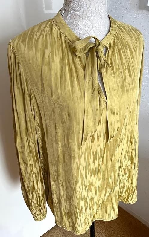 Le Grand Sud maïsgele blouse maat 44[dmv], Ophalen of Verzenden, Zo goed als nieuw, Maat 42/44 (L), Geel
