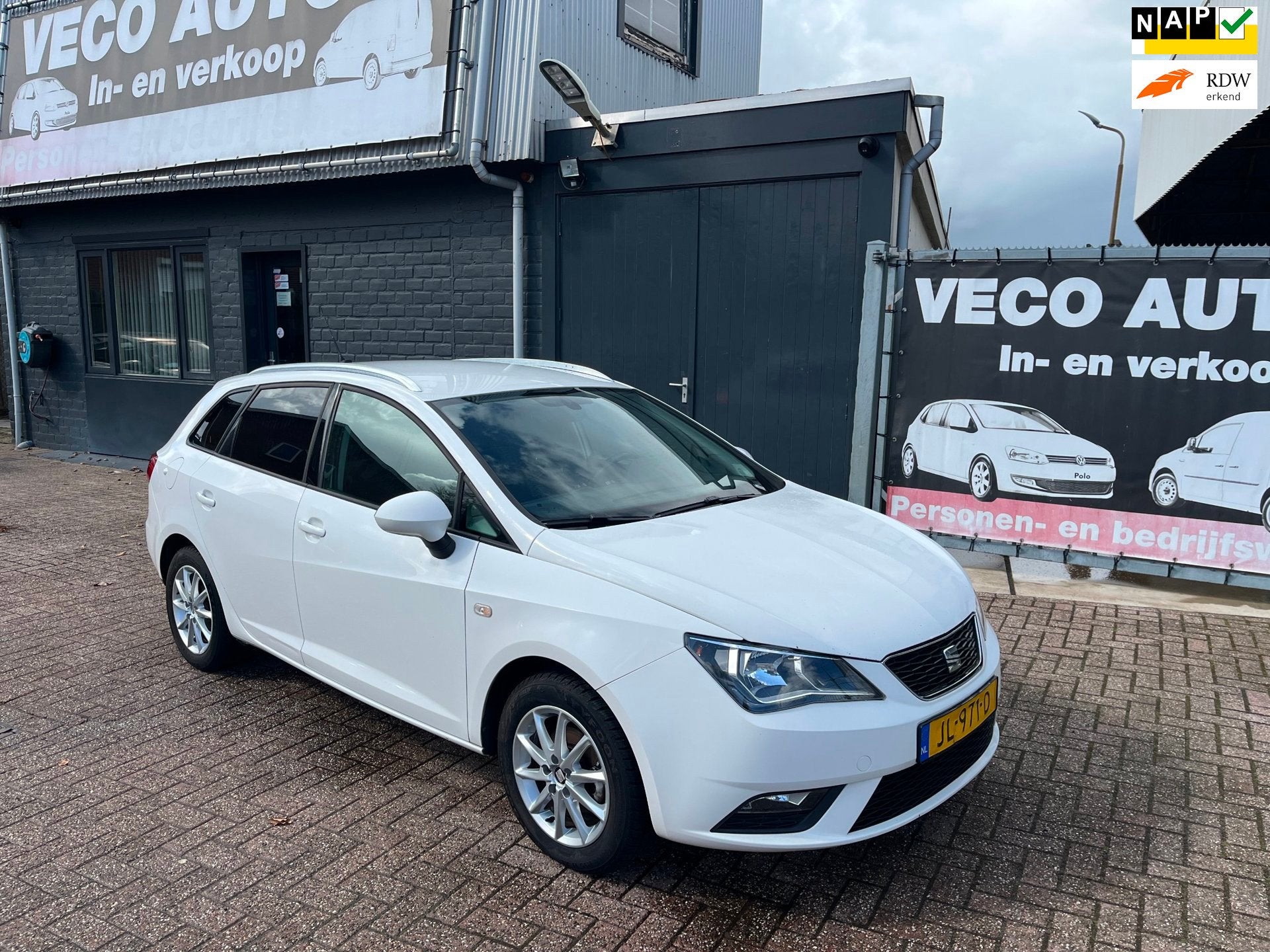 Seat Ibiza ST 1.4 TDI Style Connect airco navi TURBO DEFECT, Auto's, Seat, Voorwielaandrijving, Stof, Gebruikt, Bluetooth