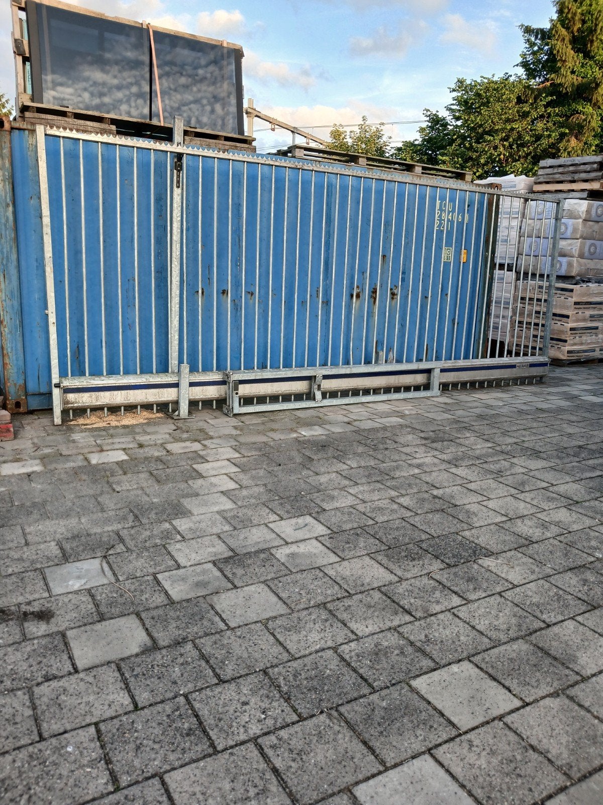 SCHUIFPOORT vrijdragend 4 doorrij, Ophalen of Verzenden, 6 meter of meer