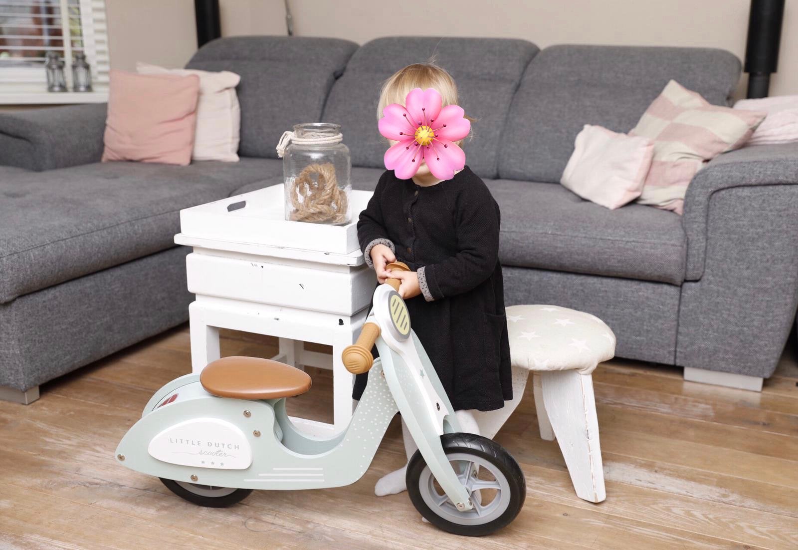 Little Dutch vespa, Ophalen, Gebruikt